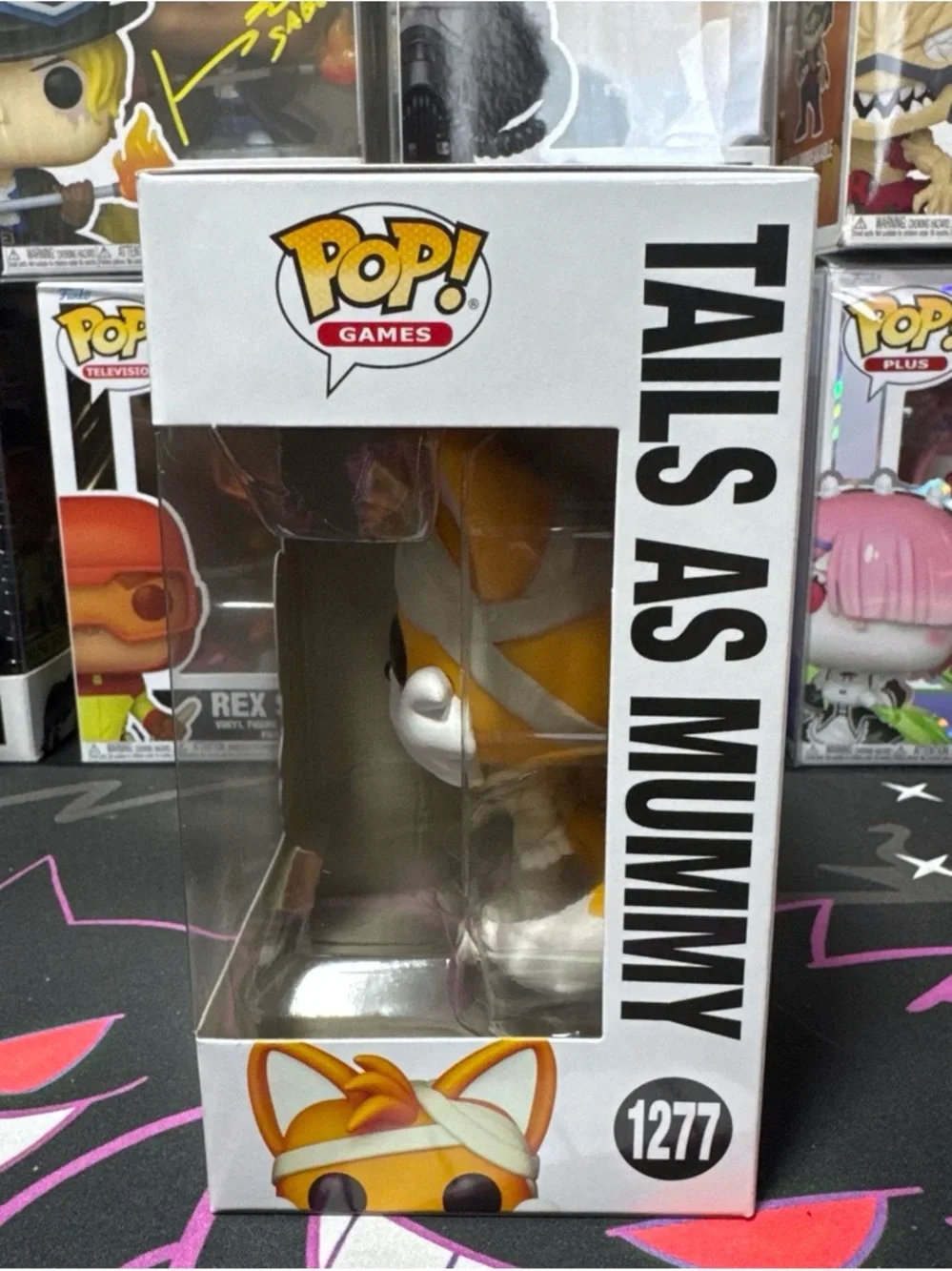 Funko Pop! Games Sonic Tails As Mummy Vinyl Figure - Orange & White
